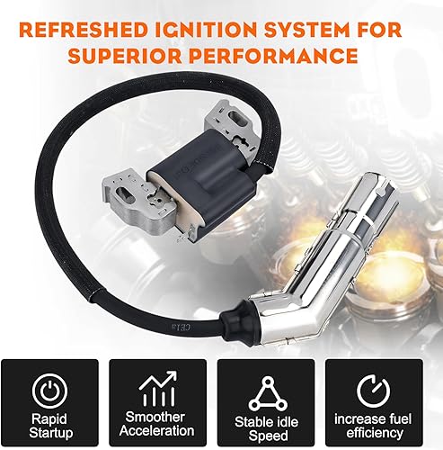 Miniatura 3 de HIPA 595304 Armadura del magneto de la bobina de encendido para Brigg Stratt 799650 592841 795315 495859