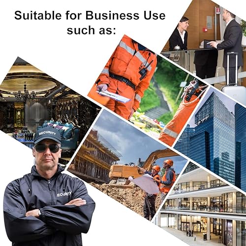 Miniatura 5 de SAMCOM Auricular de radio bidireccional con tubo acústico transparente Walkie Talkie 2 pines de seguridad con radios de micrófono