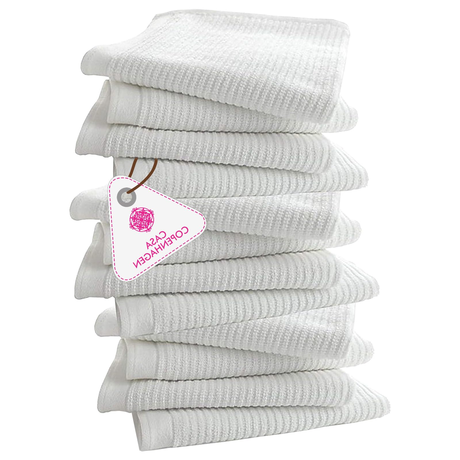 Paños de barra acanalados ultra absorbentes y duraderos de 38x48 cm para restaurantes