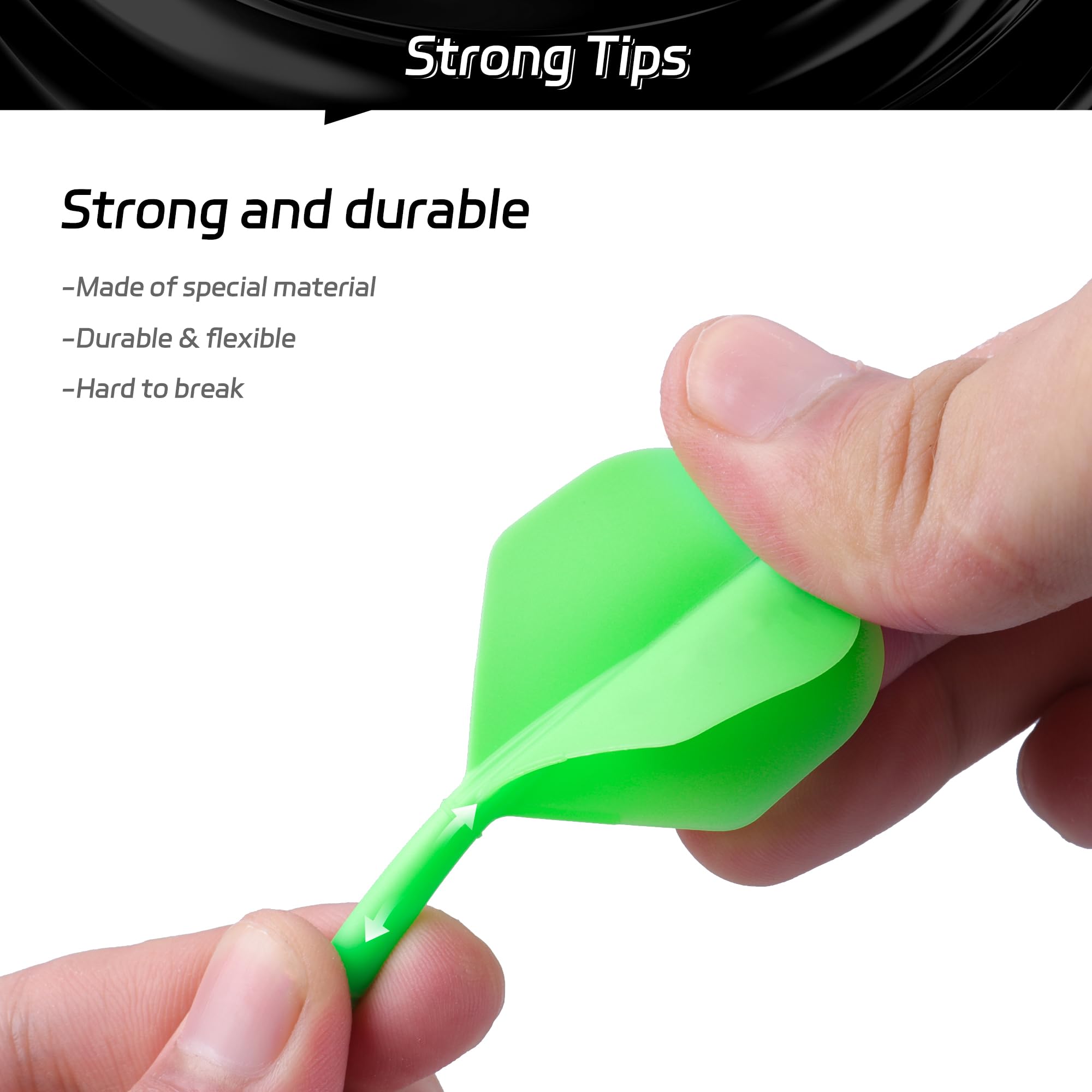 Freccette CyeeLife 2 In 1 Con Alette Integrate - Confezione Da 9 Pezzi, Montaggio Preciso Per Gioco Accurato - Foto 3