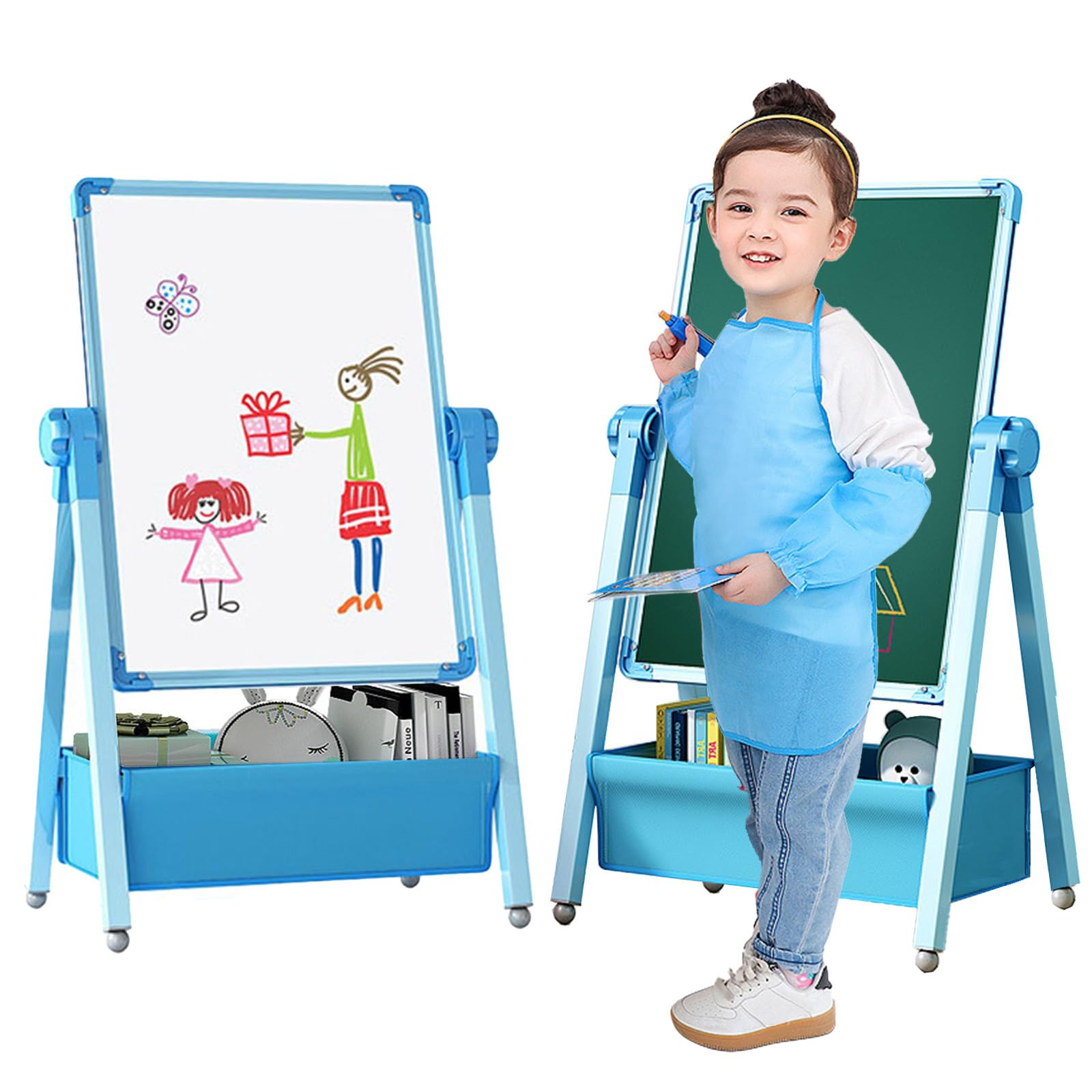 D’ERLANGER / KIDS BLUE STANDING SPECIAL Amazon.com: Art Easel for Kids, Double Sided Kids Easel Drawing