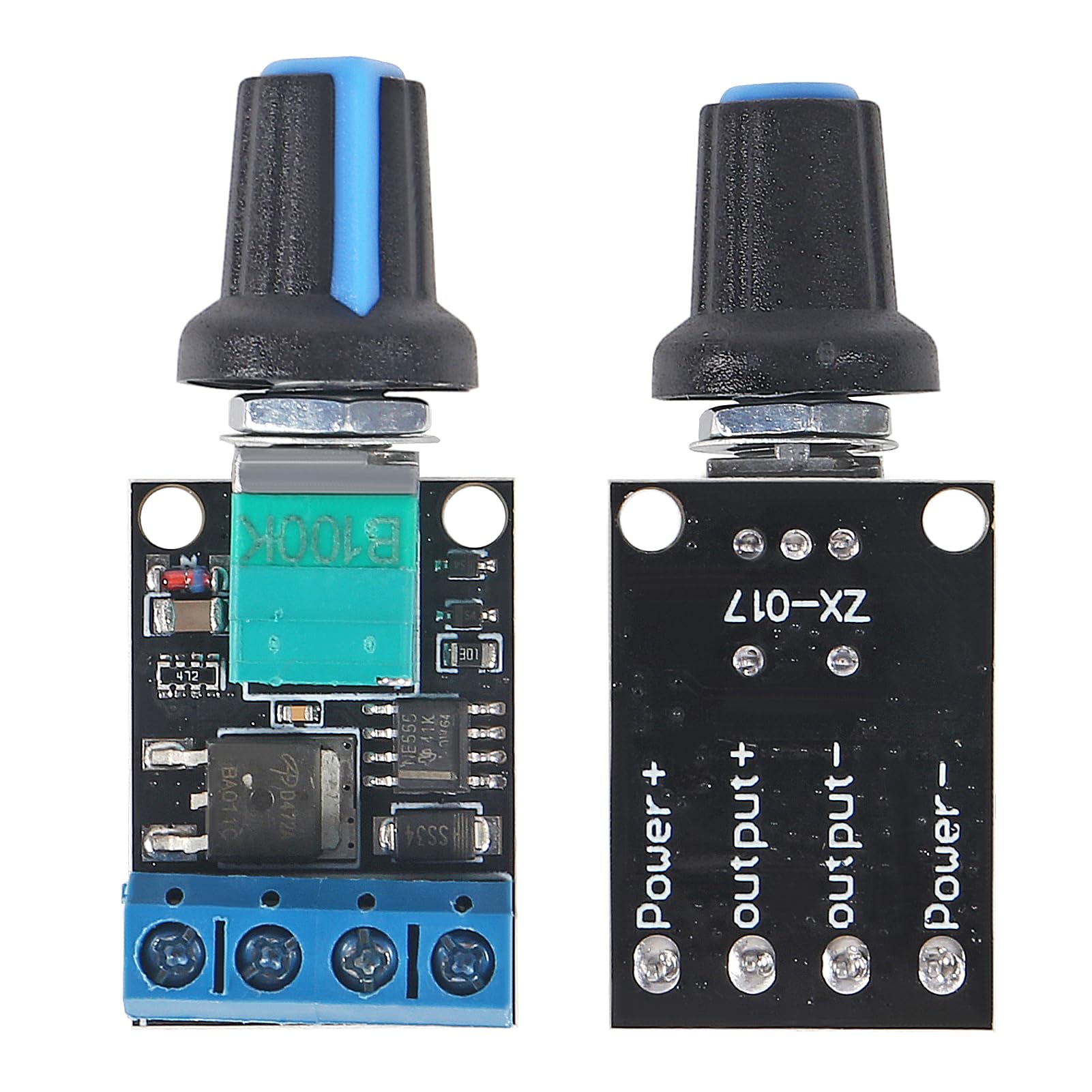 コントローラー Coliao 4pcs DC Motor Speed Controller PWM 5V-16V 12V 10A Voltage