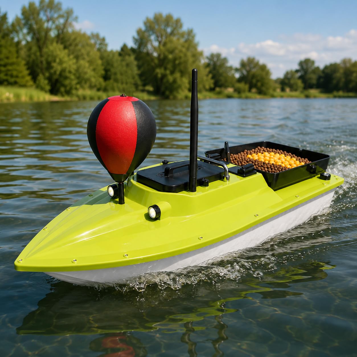 2026 Barca Esca GPS, 500 m, Sfera Stabilità, Doppio Motore S8022A