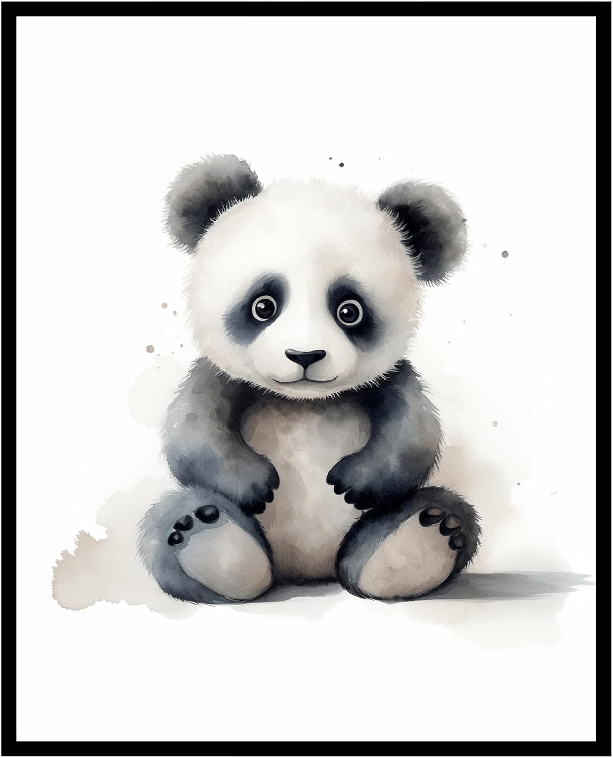 Amazon.com: Poster Master Plush Panda Poster - Cute Baby Panda Print ...