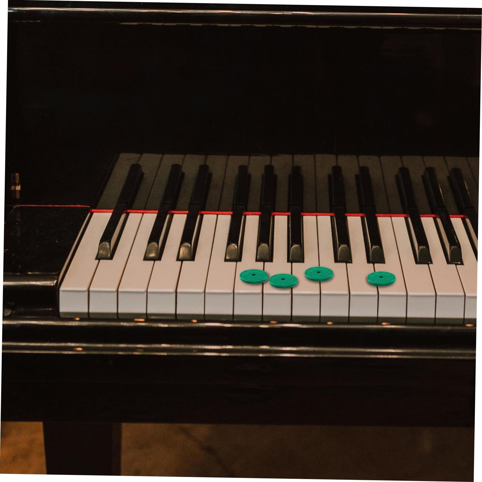 Amazon.co.jp: CATIEBYE 90個ピアノ用フェルトキーパッド 鍵のバス