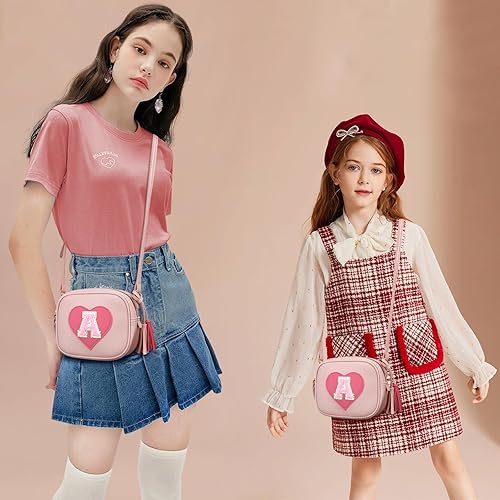 Miniatura 2 de KKXIU 2 3 4 5 6 7 8 9 10 años de edad, regalo para niña de 10 años, bolso cruzado con borla