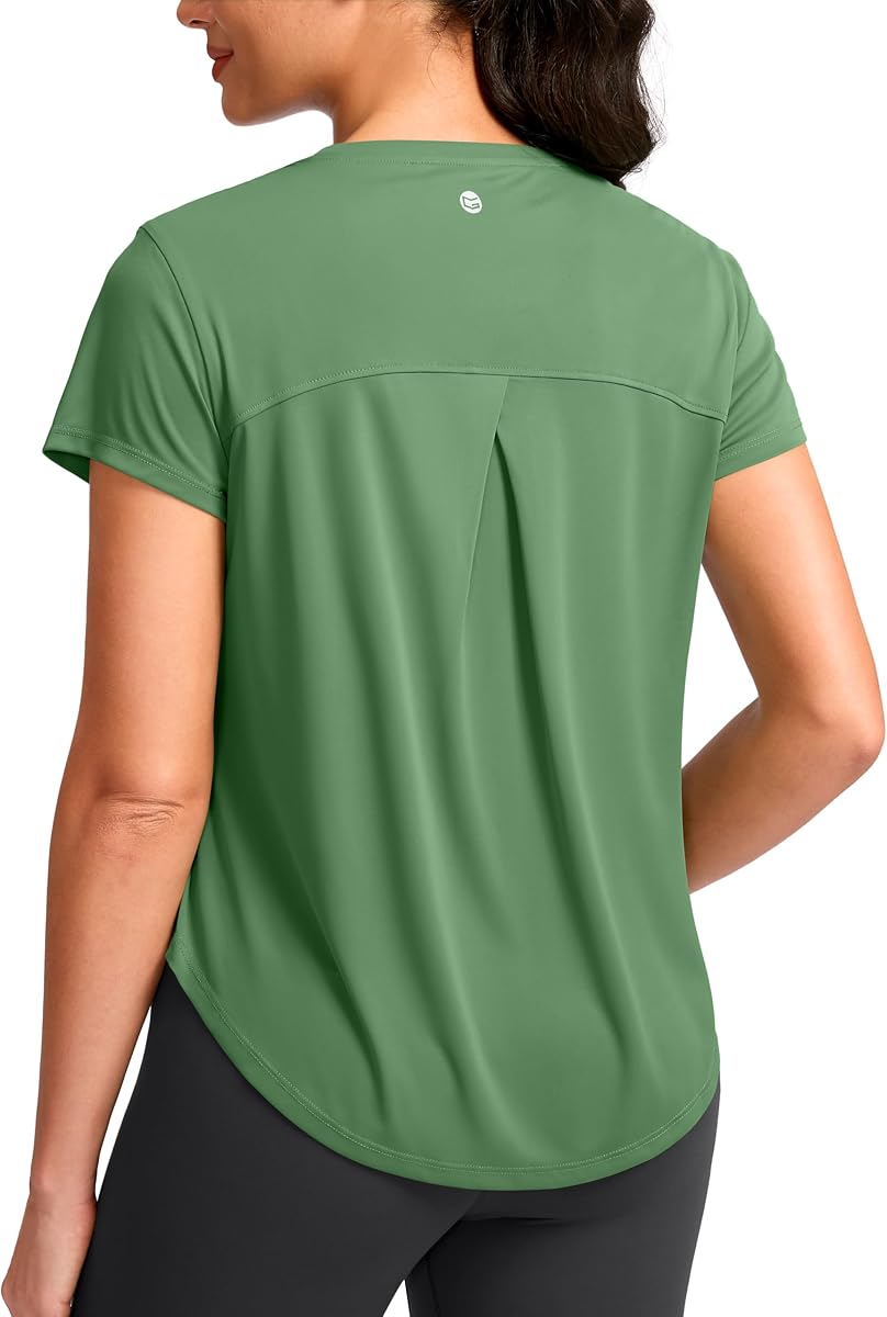 Workout Tops for Women Quick Dry Athletic Shirts