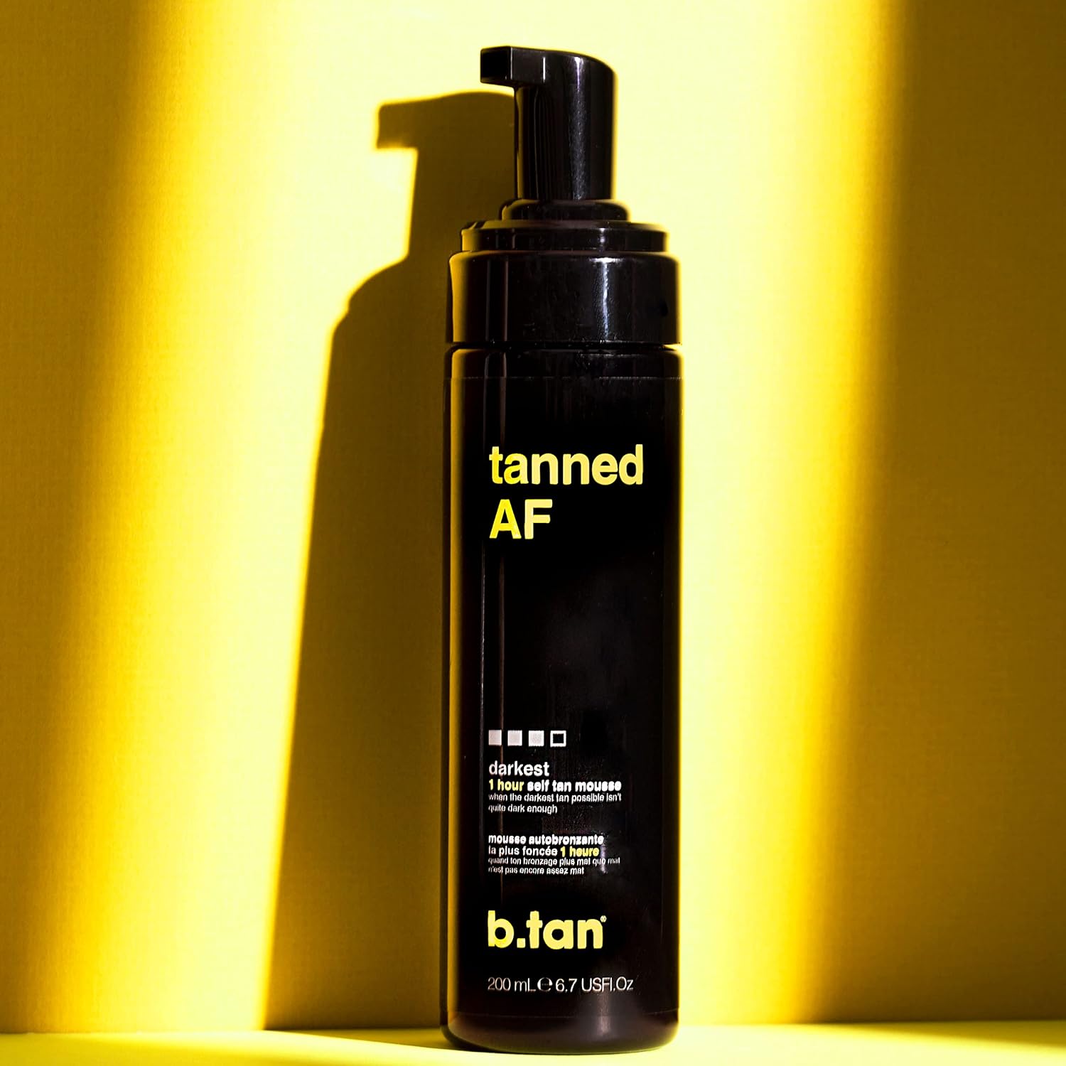 b.tan Dark Self Tanner Mousse - Fast, 1 Hour Express Self Tan - Natural, Free of Nasties, 100% Vegan, Cruelty Free - Fake Tan, Sunless Tanner, Tanning Mousse, Fake Tanner, Self Tanning Foam (Tanned AF)… : Beauty & Personal Care