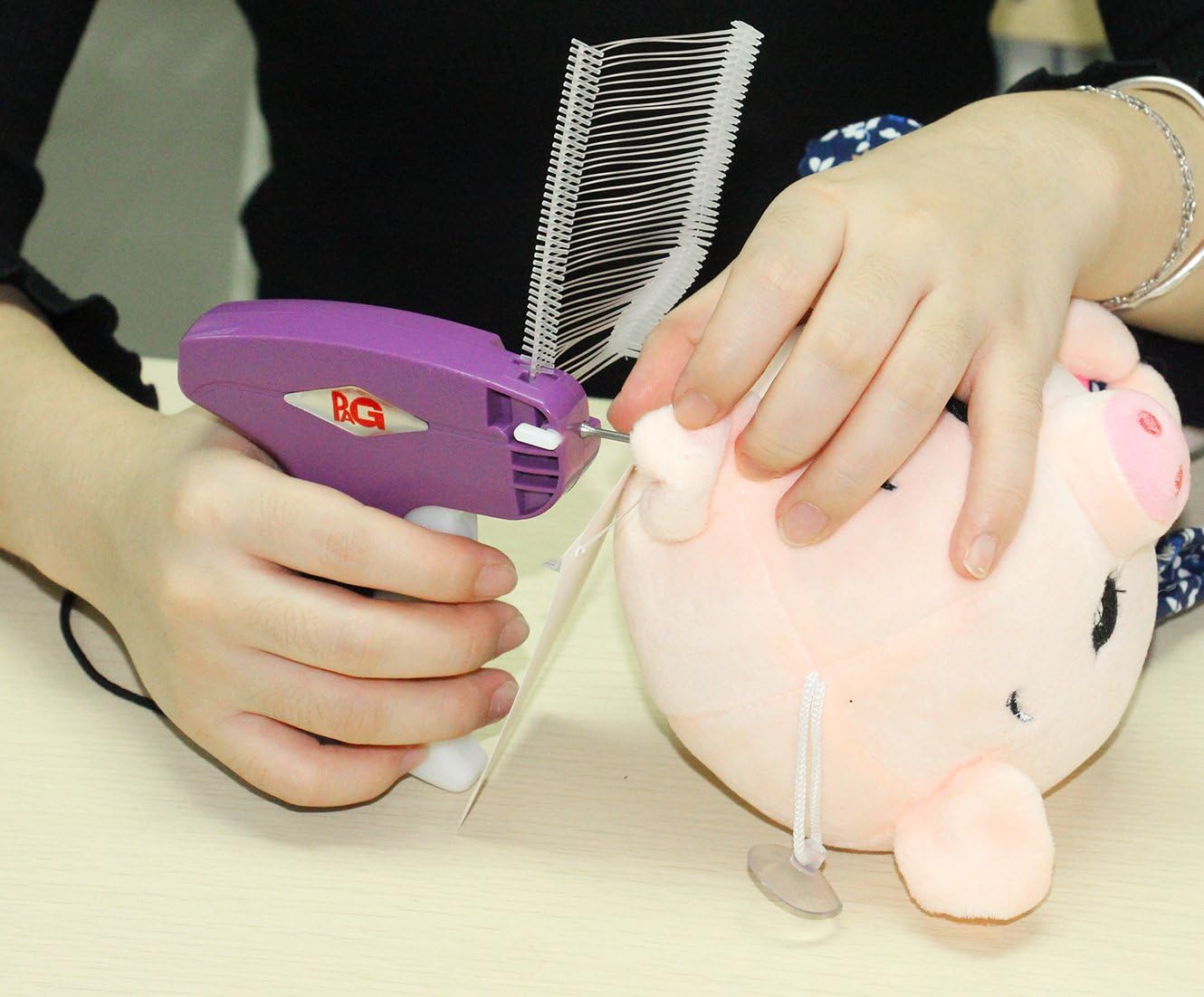 PAG 0.5 inch Standard Tagging Gun Fasteners Tag Barbs Attachments Price Tag Gun Refill for Clothing, 5000pcs, Transparent - Image 6