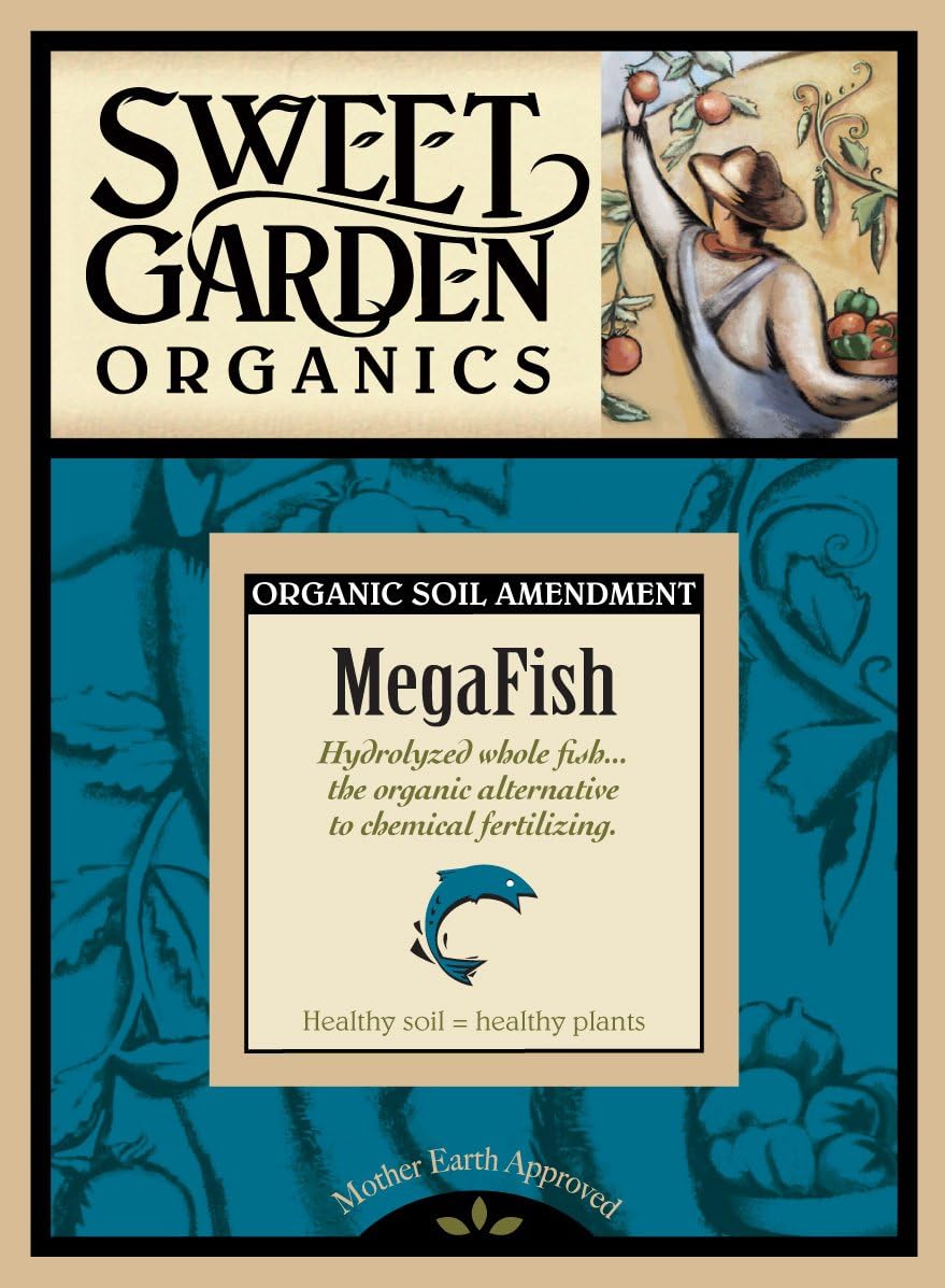 MegaFish - Organic Hydrolyzed Liquid Fish Fertilizer - 32 oz
