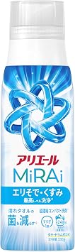 Ariel Mirai Ultra Concentrated Liquid, 11.2 oz 330 g, Maximum Level of Cleaning, Compact Laundry Detergent, Main Bottle