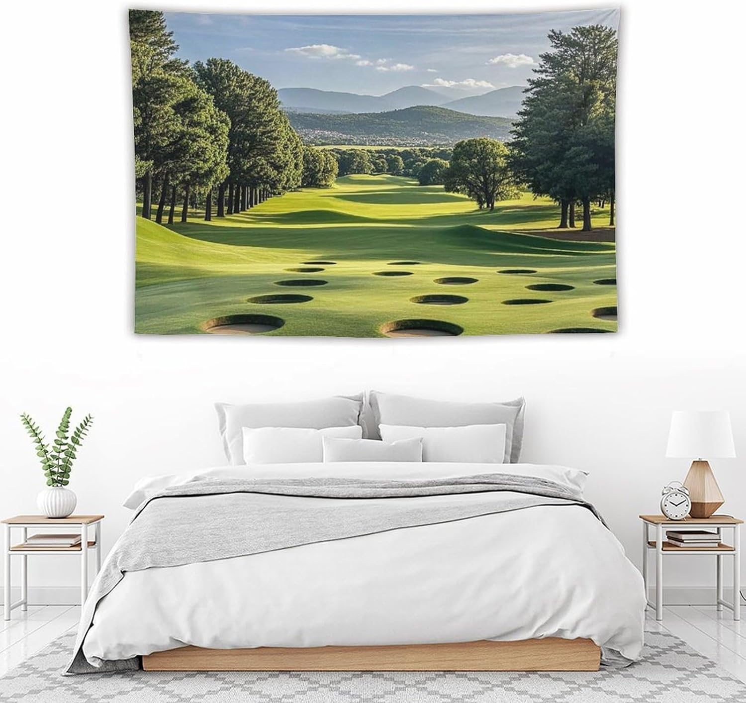 Tapestry Wide Wall Art Hanging Tapestries Lightweight Art Wall Blanket image 5
