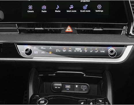 sxcy 2023 ki a sportage nq5 air conditioning pet plastic screen protector%ef%bc%882pcs touch screen compatible with ki a sportage nq5 2023 air condit
