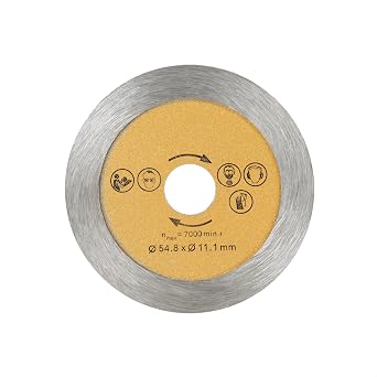 Circular Saw Blade,3pcs 54.8mm 11.1mm/0.43 HSS Mini Wood Circular Saw Blade Cutting Blade HSS Saw Blade