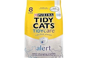 Purina Tidy Cats Tidy Care Alert: Monitor Your Kitty's Health with Crystal Litter