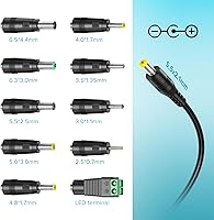 Vista 3 de Conmutación de suministro de adaptador de corriente Powseed 36w AC de múltiple voltaje 5v 6v 7,5v 9v 12v 13,5v 15v de selección libre