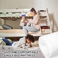 Vista 6 de Amylove Polyurethane Foam 24" x 72" High Density Cushion Upholstery Foam Sheet for Seat Replacement DIY Projects Chairs Headboards Sofas Home(1" x