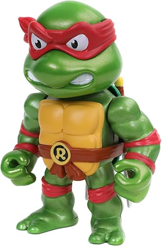 Miniatura 5 de Jada Toys "Teenage Mutant Ninja Turtles 4" Raphael - Figura fundida a presión, juguetes para niños y adultos, rojo