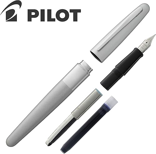 Miniatura 7 de PILOT Bolígrafo metropolitano grabado, personalizado con tu nombre (fuente de punta fina, plateado)