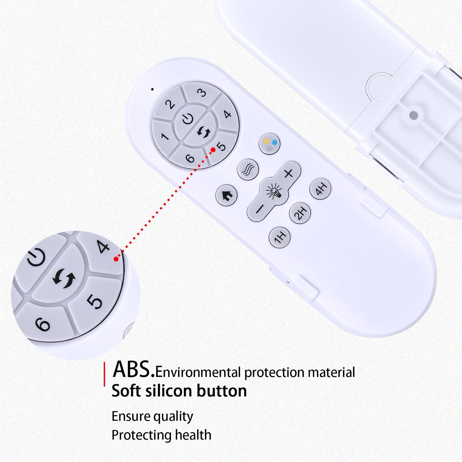 Replacement Remote Control for Addlon Ceiling Fans KDM52PLY5B01R1 KDM60PLY5B01R1