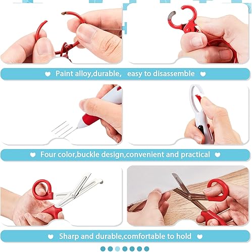 Vista 3 de Jecery Juego de 150 piezas de regalo de agradecimiento a la enfermera, mini resaltador, carrete de insignia, accesorios de insignia, resaltador