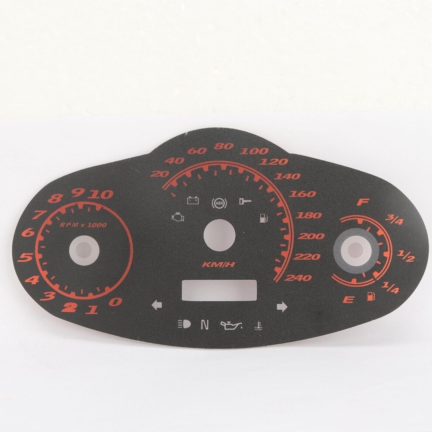 Motorcycle Harley VRod Muscle Vrscf 2009-2017 Speedometer Faceplate km/h Speedometer Face Sticker