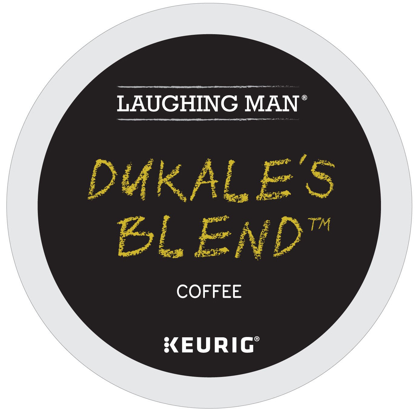 Laughing Man Single-Serve Recyclable K-Cup Coffee Pod