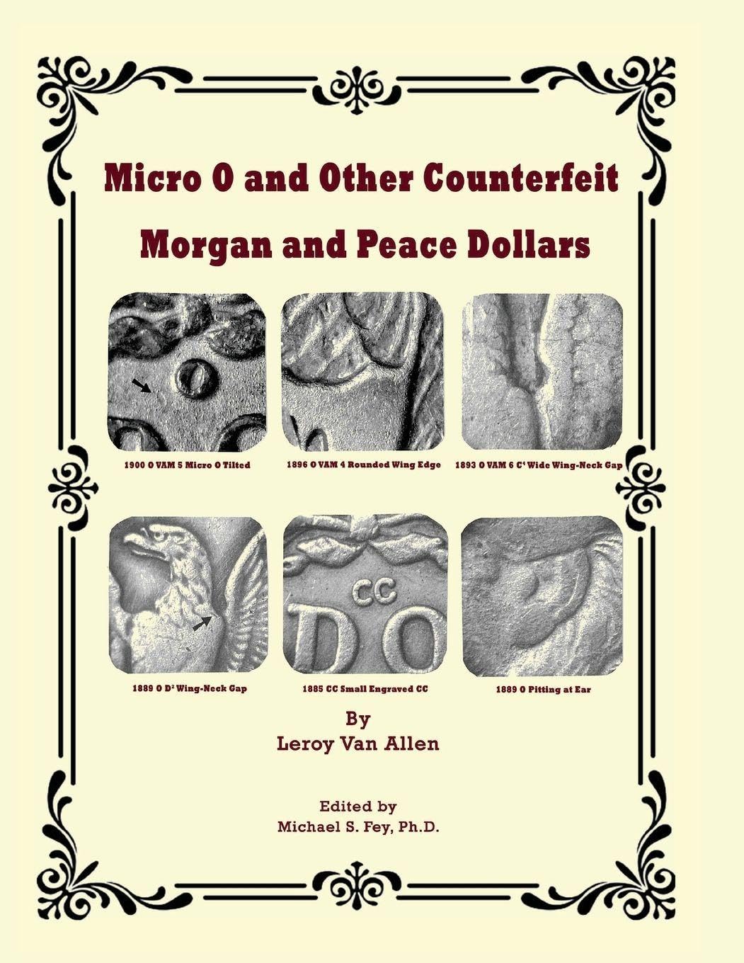 Micro o and Other Counterfeit Morgan and Peace Dollars