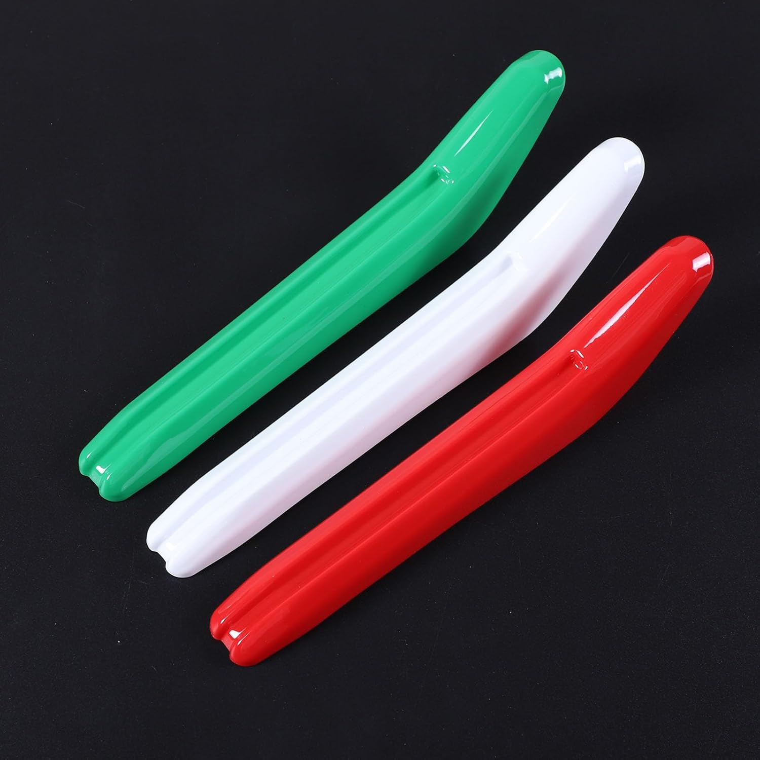 LLKUANG Front Grill Cover Trims Compatible with Maserati Ghibli Quattroporte 2022 2023 2024+,3 Color Car Front Grill Decoration Strips Exterior Accessories