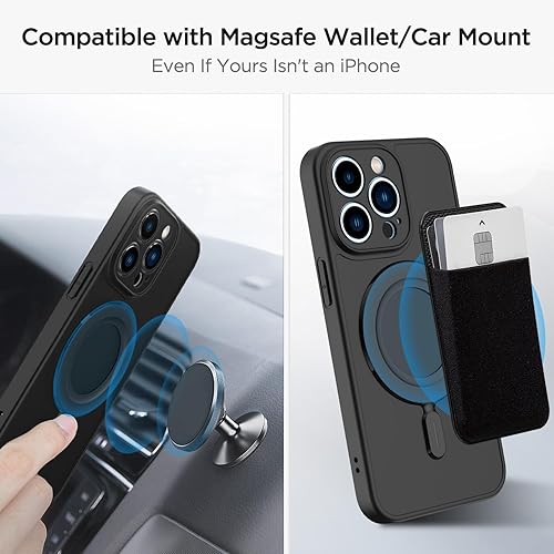 Miniatura 3 de OUTXE Adhesivo magnético para anillo, paquete de 2 adaptadores magnéticos universales compatibles con accesorios MagSafe, iPhoneAndroidGalaxyPixel y