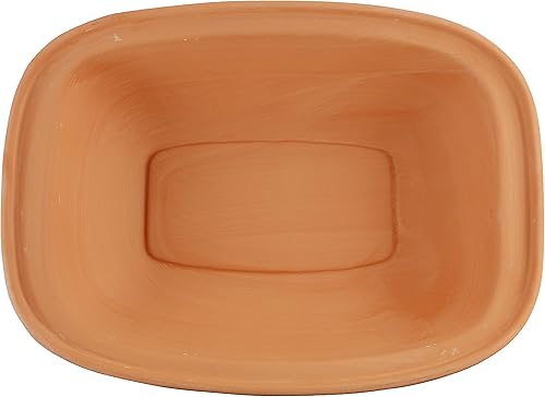 Miniatura 7 de Eurita - Tostador de arcilla, horno holandés antiadherente, cocina saludable en olla de arcilla, con guía de recetas gratuita, 6.25 cuartos de galón