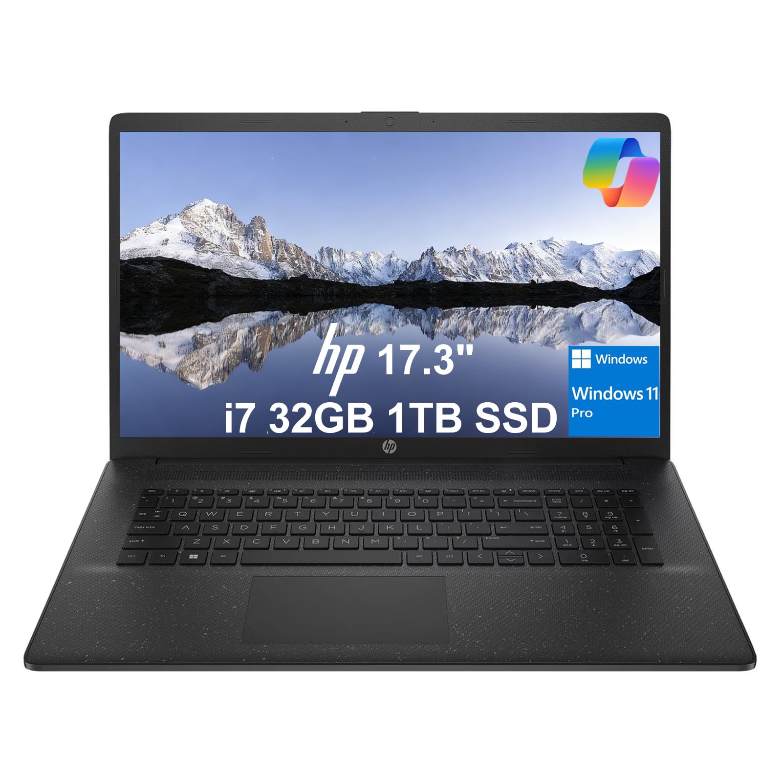 HP ノートPC 17型/Core i7/16GB/SSD/Win11 Pro HP 17 Laptop 17.3 FHD (Intel Ultra 7 255U, 64GB DDR5, 2TB PCIe SSD