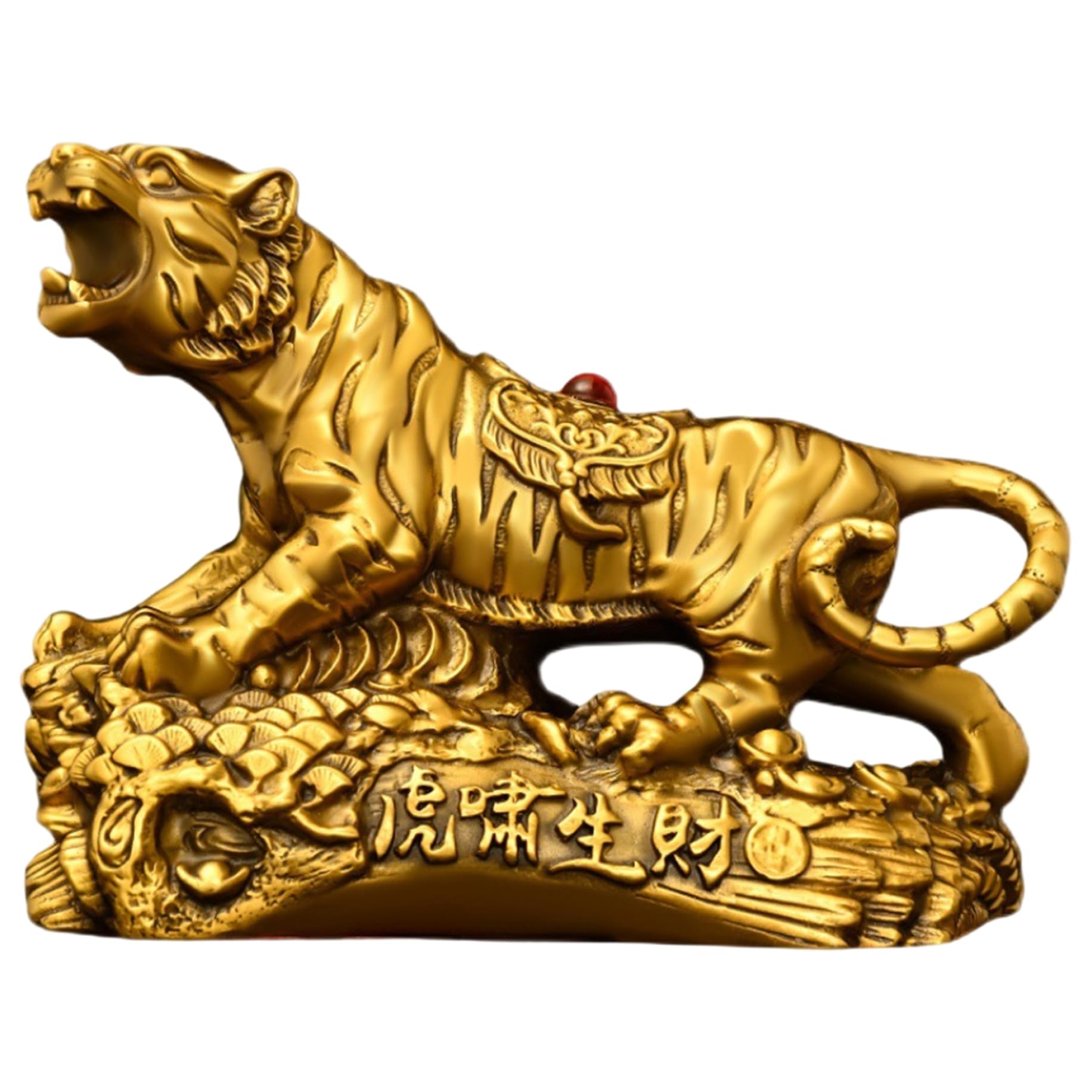 Statue de tigre en cuivre : rompez la monotonie de votre décoration avec un fauve d'art