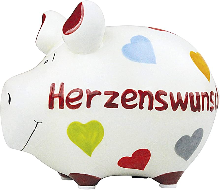 Magnet Porte-bonheur Cochon En Porcelaine Rouge - Marque KCG - Dimensions 3,5 X 4,5 Cm - Neuf