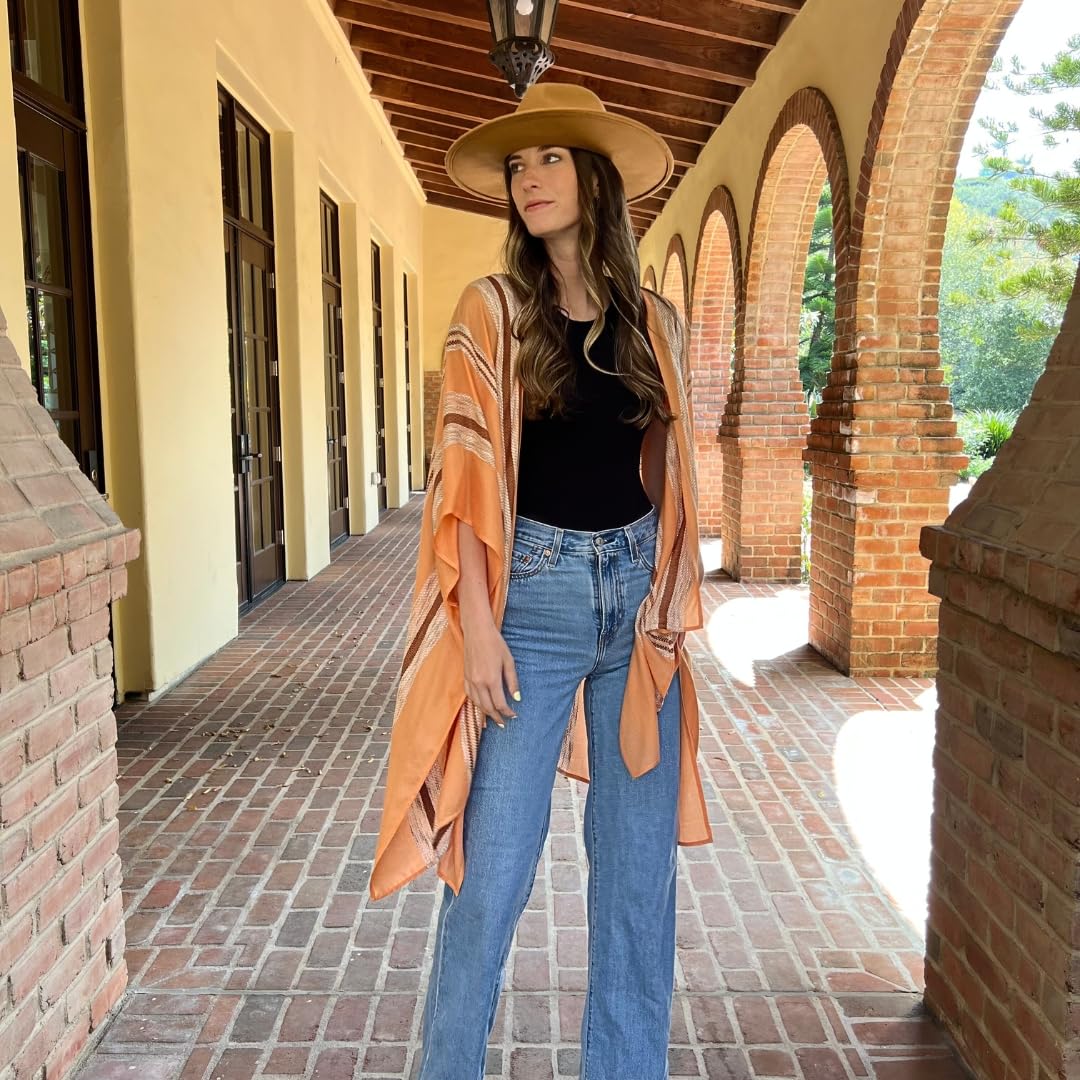 Humble Hilo Damen Lange Lose Mode Lässig Blumendruck Kimono Cover Up Cardigan Überwurf für Schwimmbekleidung