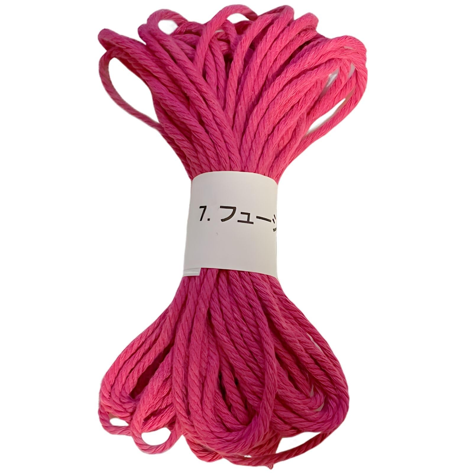Amazon | マクラメ糸 ロープ ヤーン 3mm 10m × 1束 全43色から