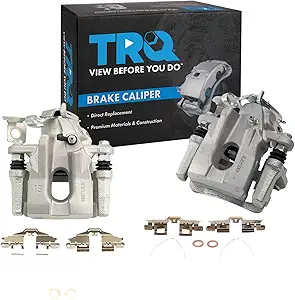 TRQ Rear Driver and Passenger Side Brake Caliper Set
