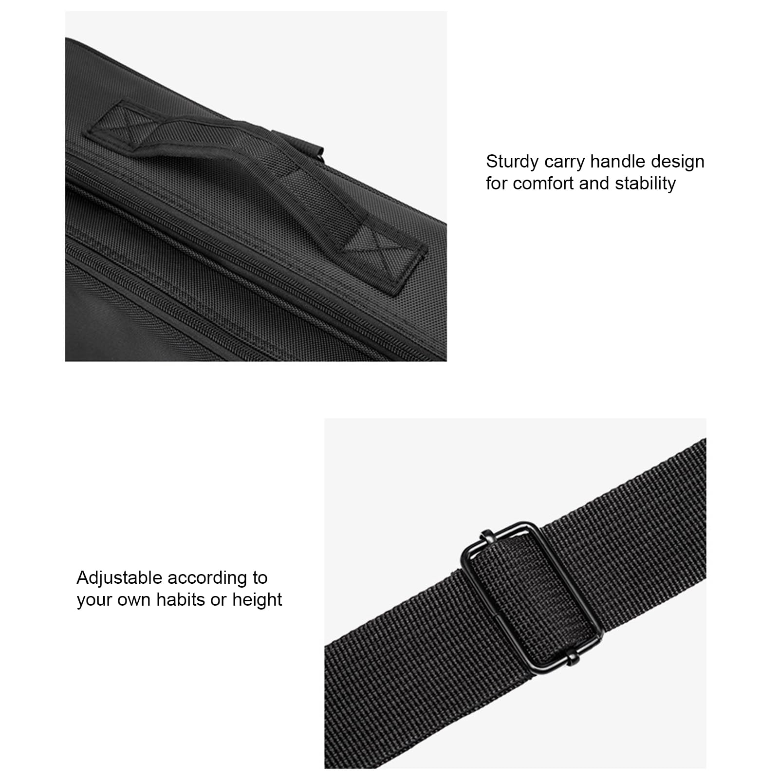 Borsa per trucco di grande capacità Scatola degli attrezzi da ricamo professionale Beauty Nail Handheld Storage portatile