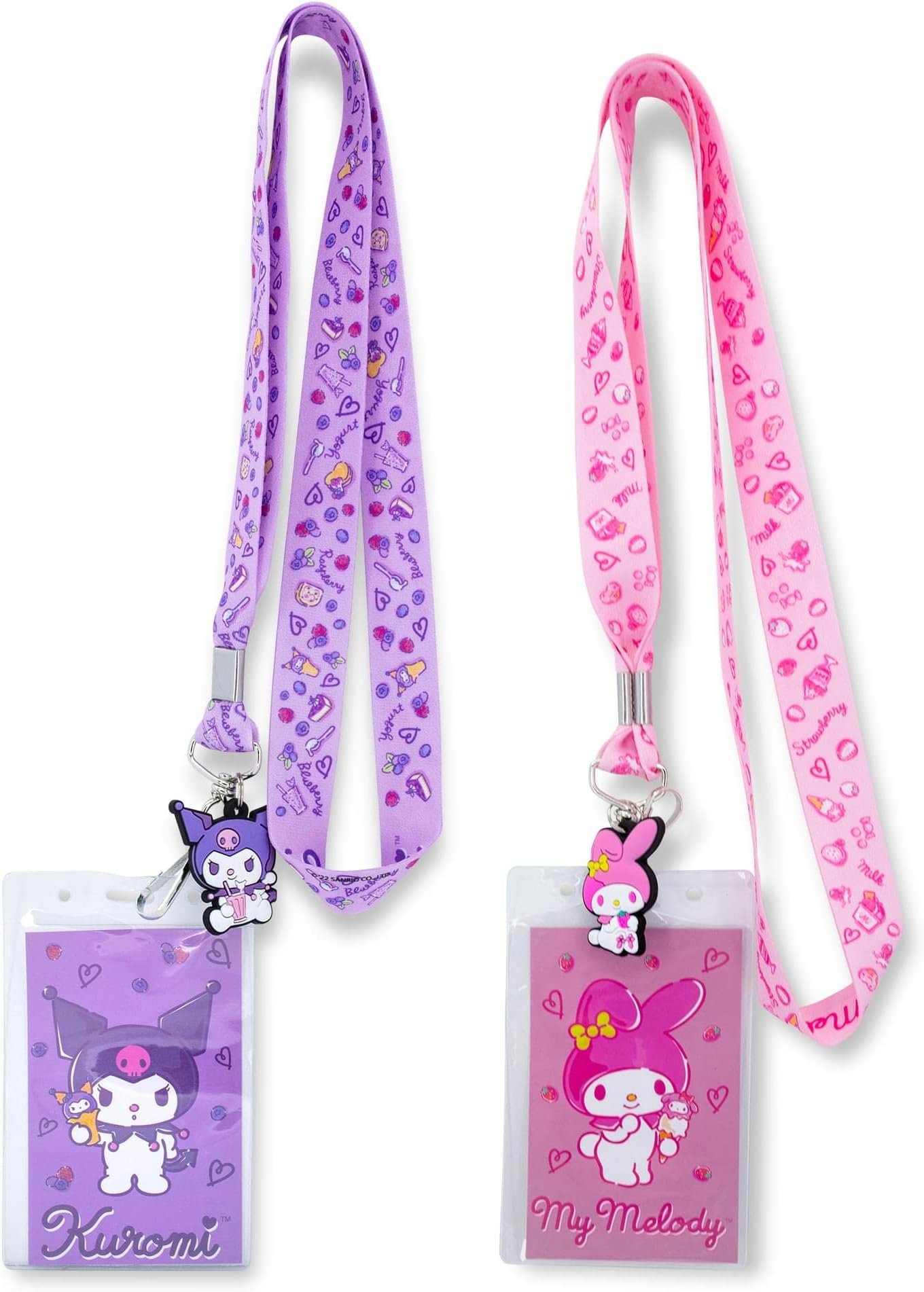 Sanrio My Melody ID Badge Holder Lanyard w/ 2