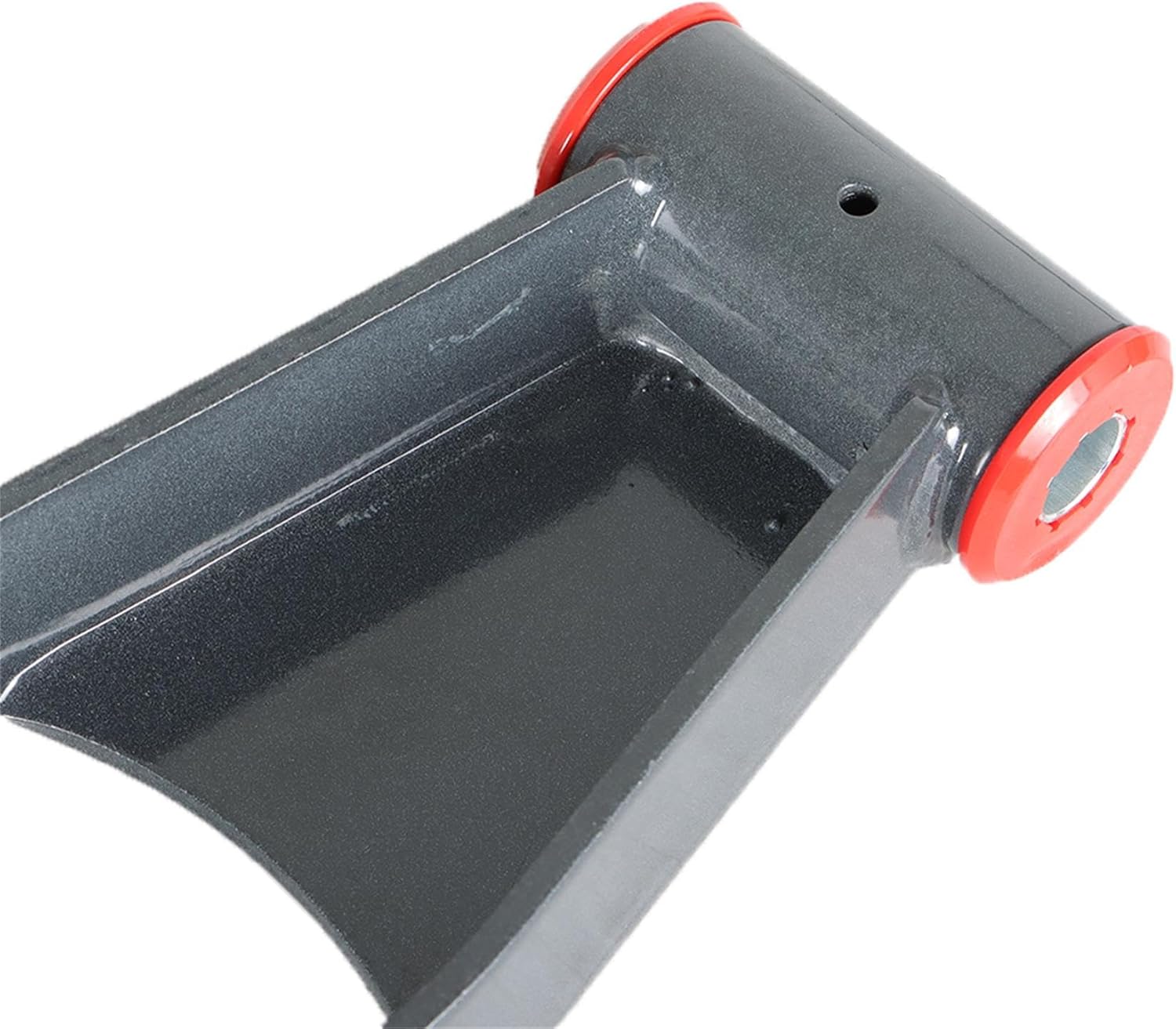 Silscvtt Set of 2 inch Powder Coated Gray Drop Shackles Replacement for Ford F250 F350 Super Duty 1999-2007