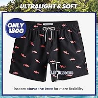 Vista 5 de maamgic Mens Swim Trunks 5" with Mesh Lining Quick Dry Bathing Suits for Men Swim Shorts Swimwear