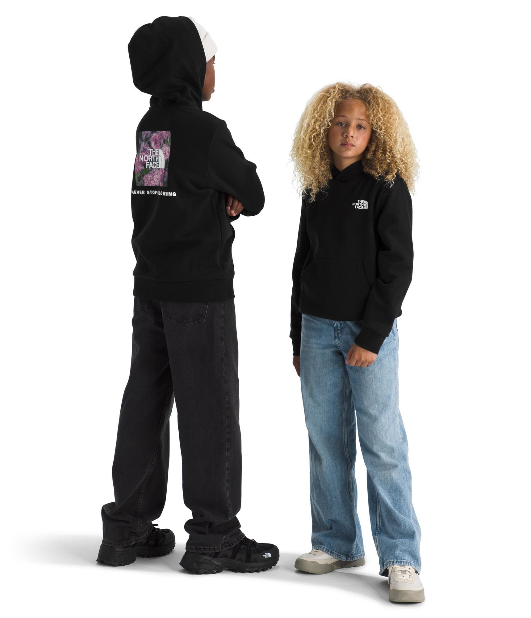 The North Face unisex-child Evolution Box Nse Pullover Graphic Hoodie