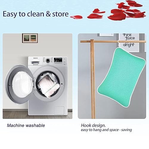 Miniatura 5 de Almohada de bañera  Almohada de spa con cojín para reposacabezas  Almohada para bañera de hidromasaje  Soporte para el cuello y la cabeza para baño