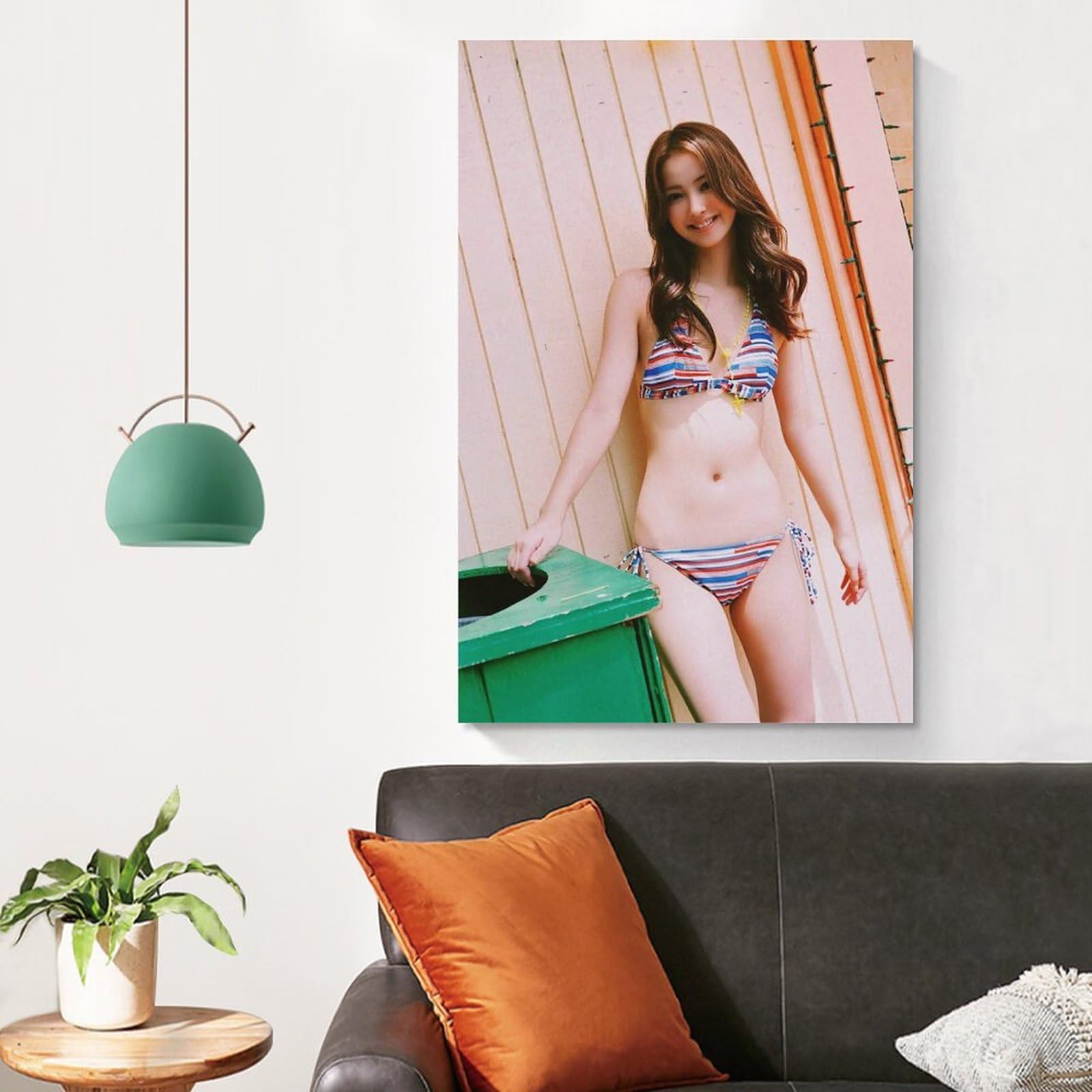 Amazon.co.jp: 装飾画佐々木希写真佐々木希ポスター キャンバスアート