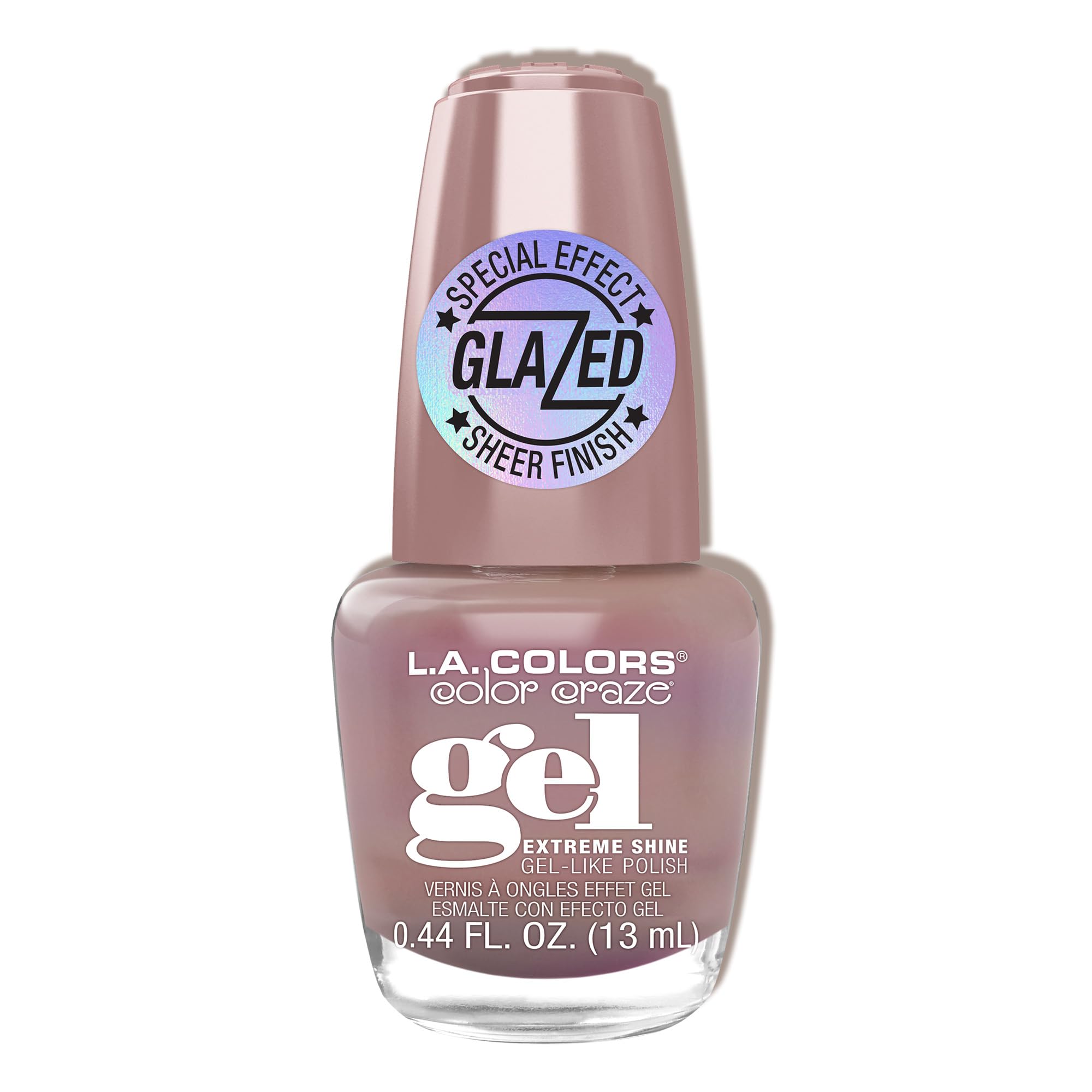 Amazon.com : L.A. COLORS Glazed Gel Polish, Duchess CNL697W
