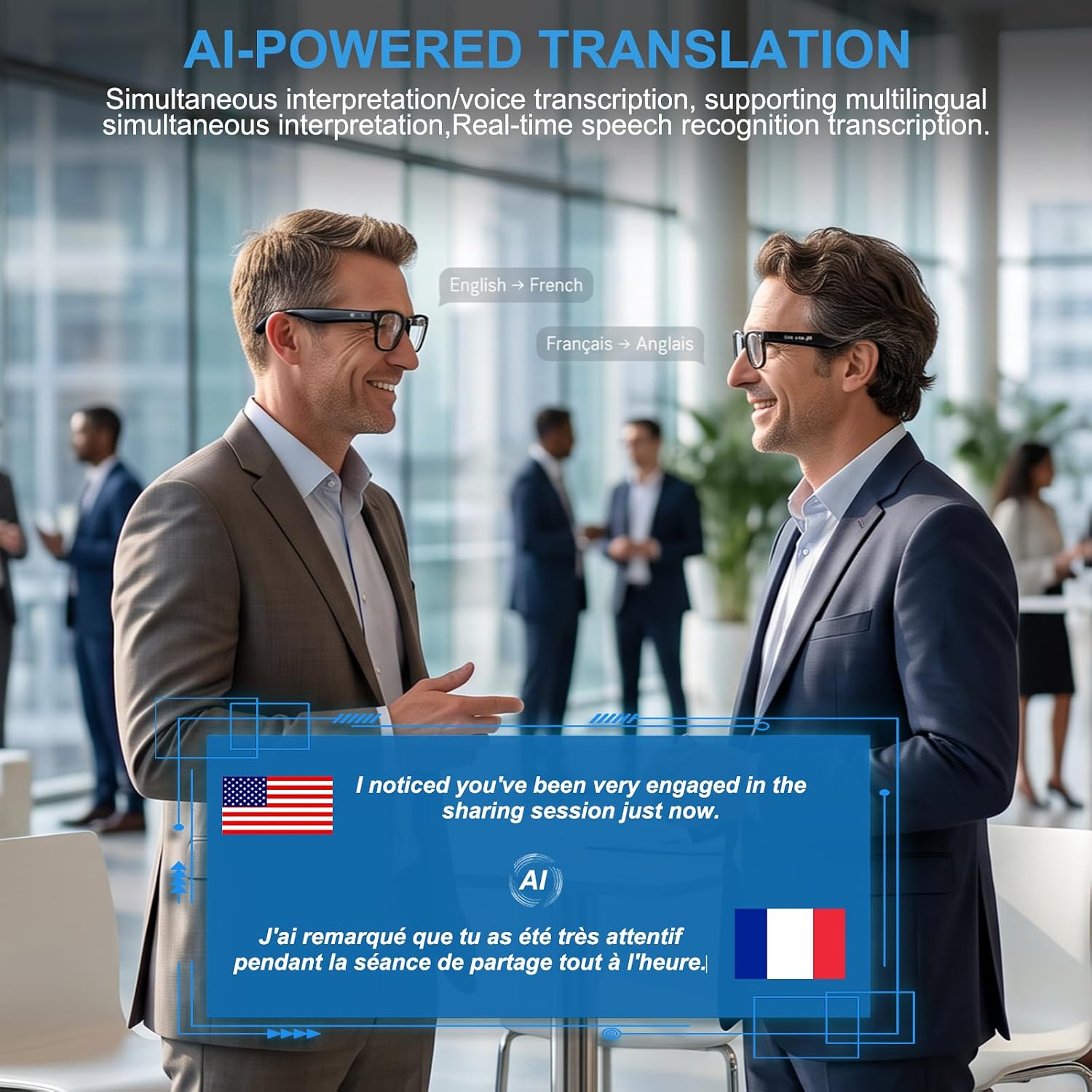 BYBOWLIM AI Smart Glasses product view 6
