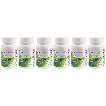 Crackaging Super-Absorption Cycloastragenol 98% Immune Support |Telomerase/Telomere | Healthy Aging | Antioxidant Protection Supplement 25mg/Cap 180 Caps in 6 Bottles
