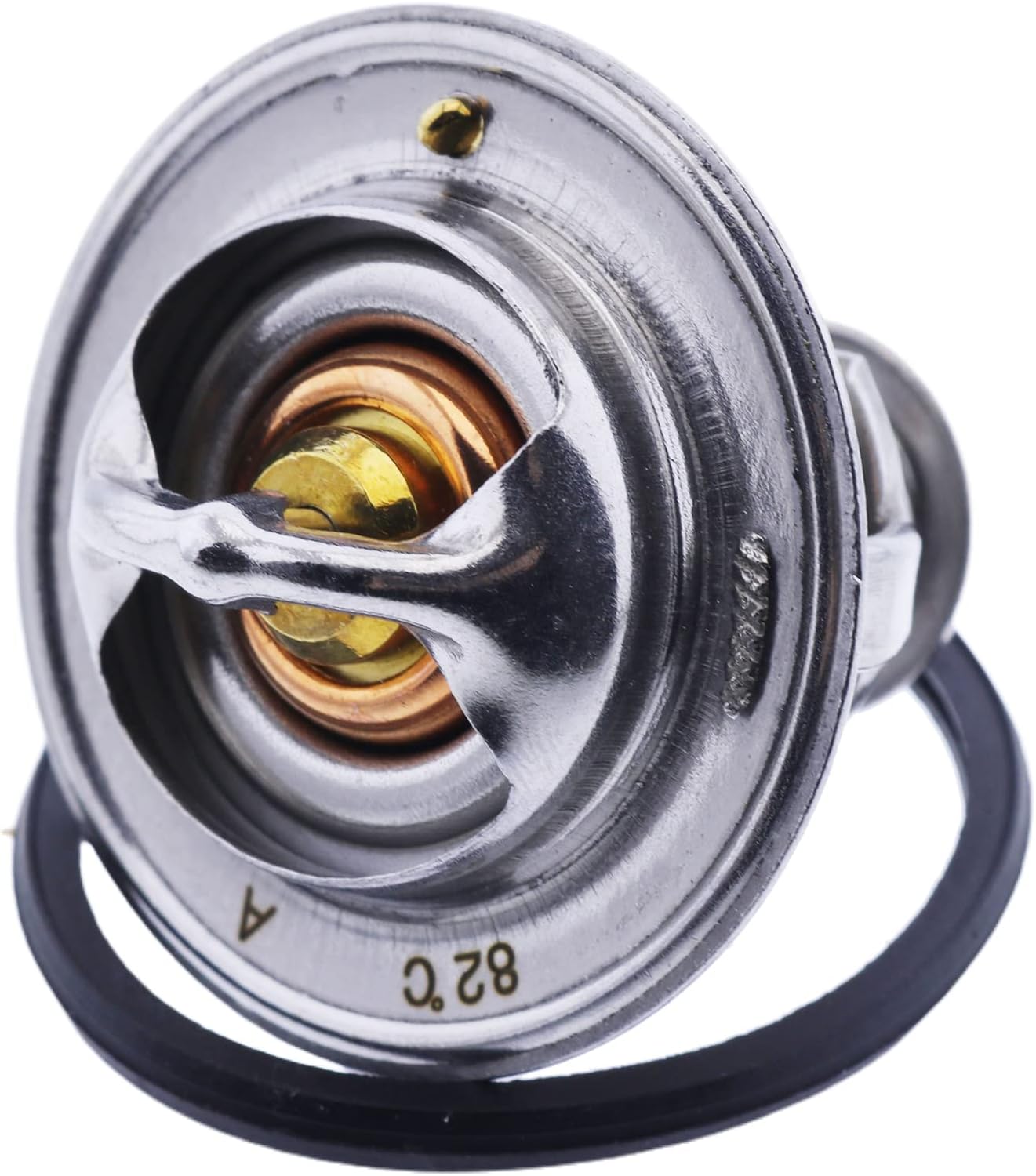 82°C 179.6°F Thermostat 7000742 Compatible with Bobcat T180 T190 T550 T590 S160 S185 S205 S550 S570 S590 Skid Steer Loaders 5600 5610 Kubota V2607 Engine