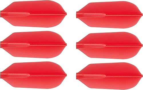 Cosmo Dardos - Paquete de 6 vuelos de ajuste - Vuelo delgado de dardos