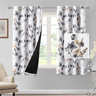 H Versailtex Blackout Curtains Cattleya Printed